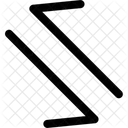 Up Down Arrows Movement Icon