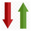 Up Down Arrow Direction Icon