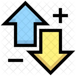 Up Down Rate  Icon