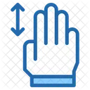 Zoom Hand Hands And Gestures Icon
