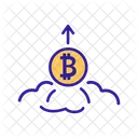 ICO Bitcoin Konzept Symbol