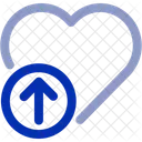 Up Heart Love Heart Icon