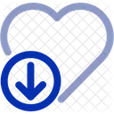 Up Heart Love Heart Icon