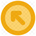 Up Left Aroow  Icon