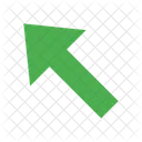Left Up Arrow Icon