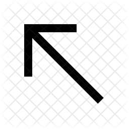 Up left arrow Icon
