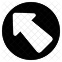 Up Left Top Left Up Left Counter Icon