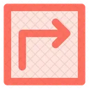 Up Right Arrow Icon