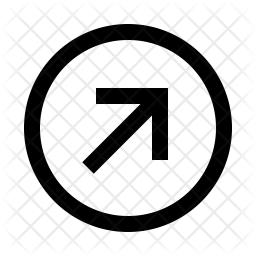 Up right arrow Icon