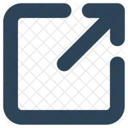 Up Right Arrow  Icon