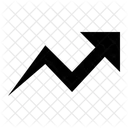 Up Right Arrow  Icon