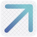 Up Right Arrow Cursor Arrow Icon