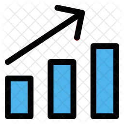 Gráfico de estatísticas  Ícone