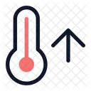 Up Temperature  Icon