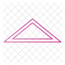 Up Triangular Arrows  Icon