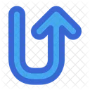 Up Turn  Icon