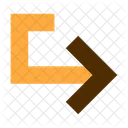 Up Turn Right Left Arrow Arrow Icon