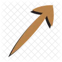 Up Zigzag Symbol Sign Icon