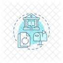 Moving Service Update Address Location Icon