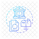 Moving Service Update Address Location Icon