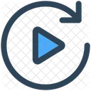 Video Play Streaming Icon