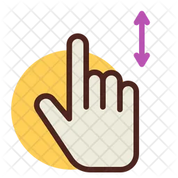 Updown Gesture  Icon