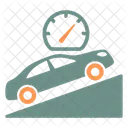 Uphill Assist Car Hill Start Assist Icon