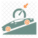 Uphill Assist Car Hill Start Assist Icon