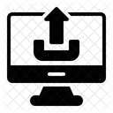 Upload Computer Desktop Symbol