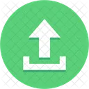 Upload Up Arrow Multimedia Icon