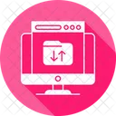 Upload Web Design Uploading Icon