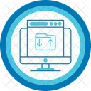 Upload Web Design Uploading Icon