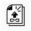 Upload File Document Icon