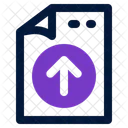 Upload File Document Icon