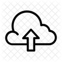 Upload Cloud Database Icon