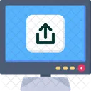 Upload Tv Upload Smart Tv Send Icon
