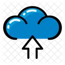 Weather Upload Cloud Icon