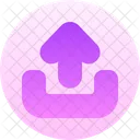 Upload Up Arrow Pointing Icon