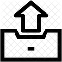 Upload Outside Arrow Icon