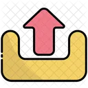 Outbox Arrow Upload Icon