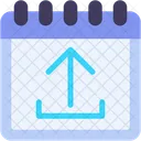 Upload Calendar Time And Date Icon