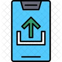 Upload Arrow Iphone Icon