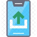 Upload Arrow Iphone Icon