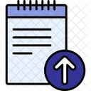 Upload File Business Icon