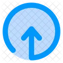 Upload Arrow Direction Icon