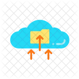 Upload All Data On Cloud  Icon