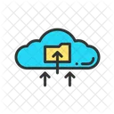 Upload All Data On Cloud  Icon