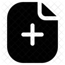 Fazer Upload De Arquivo Adicionar Documento Novo Arquivo Icon