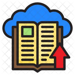 Upload Book  Icon