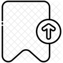 북마크 업로드  아이콘